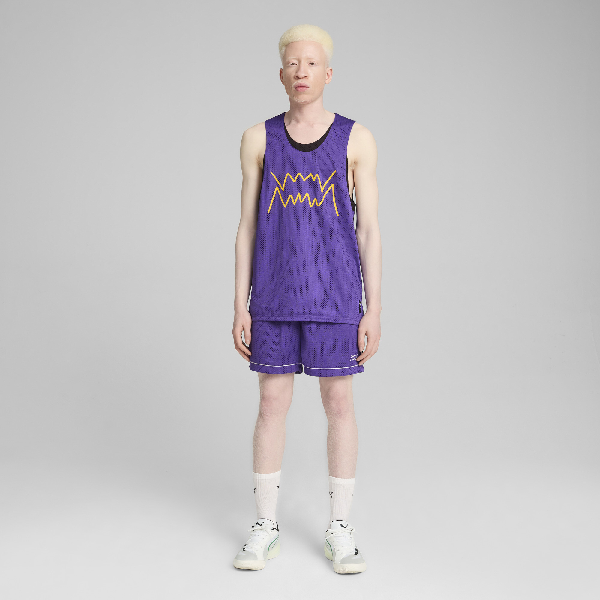 PUMA The Classics basketbalshorts voor Heren, Team Violet