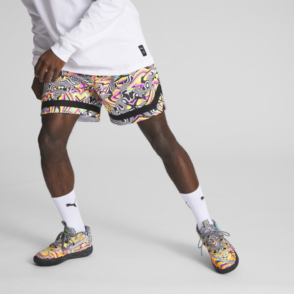 PUMA x DEXTER S LABORATORY Men s Basketball Shorts black PUMA