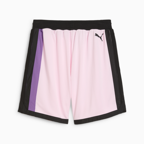 MELO IRIDESCENT Men's Basketball Mesh Shorts, Whisp Of Pink, large-ZAF