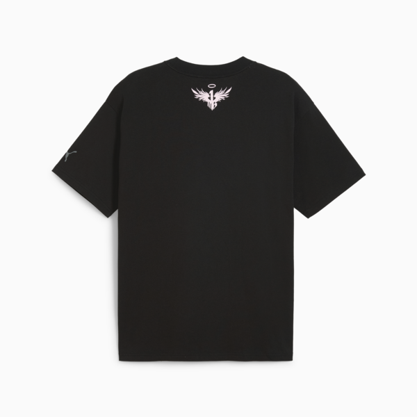 Remera de básquet MELO IRIDISCENTE I para hombre, PUMA Black, large-ARG