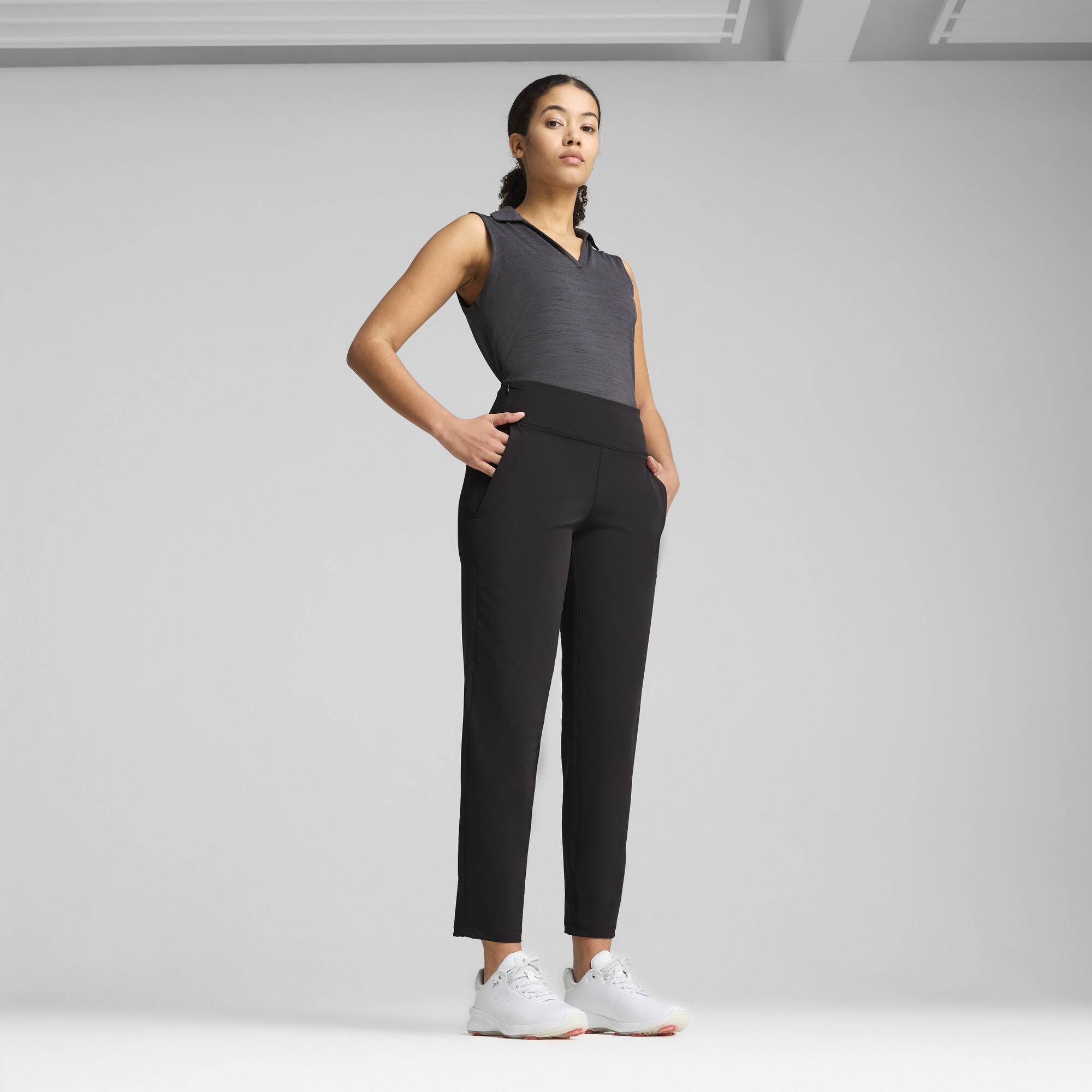 PUMA Everyday golfbroek voor Dames, Zwart, Maat XS thumbnail 4