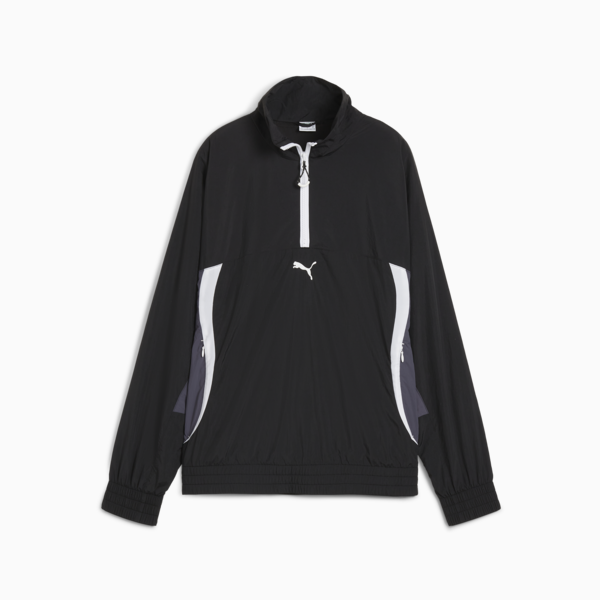Sudadera CELLERATOR para mujer, PUMA Black-Galactic Gray, large-MEX