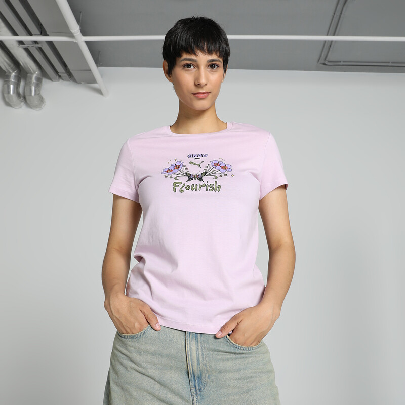 

Women's PUMA Grow & Flourish Graphic T-shirt