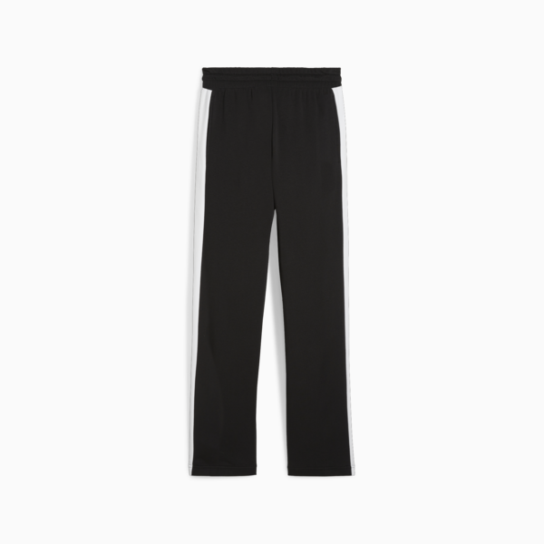 Pantalón recto T7 para mujer, PUMA Black, large-ARG