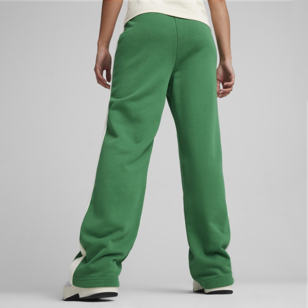 Pantalón recto T7 para mujer, Archive Green, large-ARG
