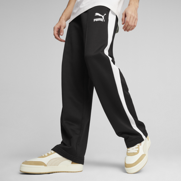 Pantalones T7 Iconic para hombre, PUMA Black, large-ARG