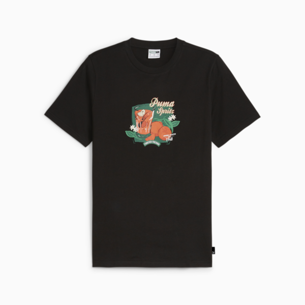 Playera para hombre GRAPHICS PUMA SPRITZ, PUMA Black, large-MEX