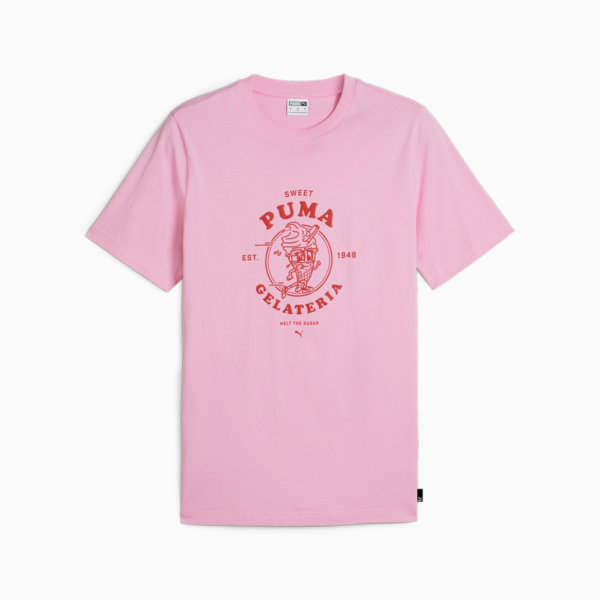 Remera GRAPHICS PUMA GELATERIA para hombre, Pink Lilac, large-ARG