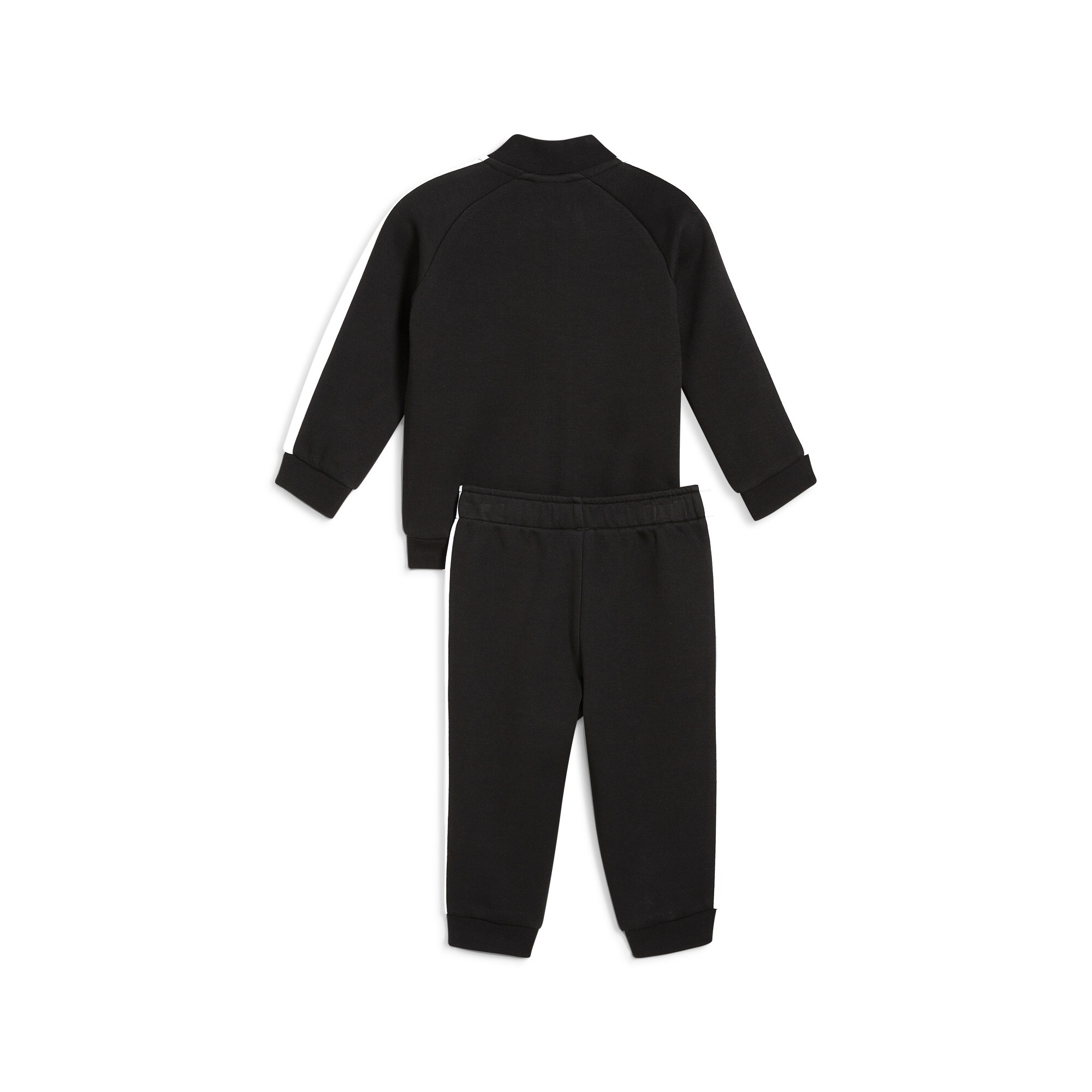 Women's Puma MINICATS T7 ICONIC Baby Tracksuit Set, Black, Size 9-12M, Clothing