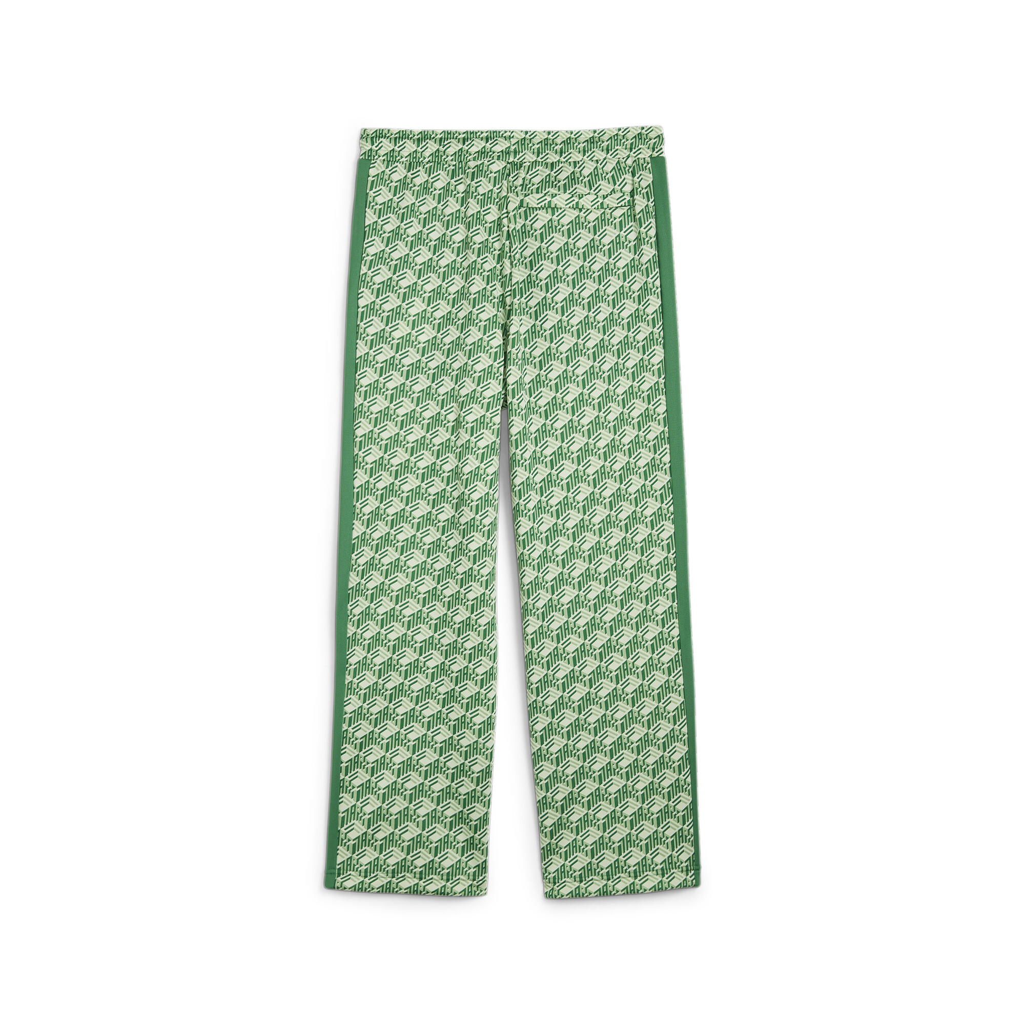 Men's PUMA T7 Straight Track Pants In Green, Size Medium