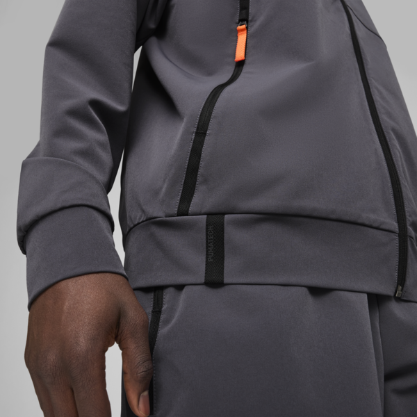 Campera deportiva PUMATECH para hombre, Galactic Gray-Redmazing, large-ARG