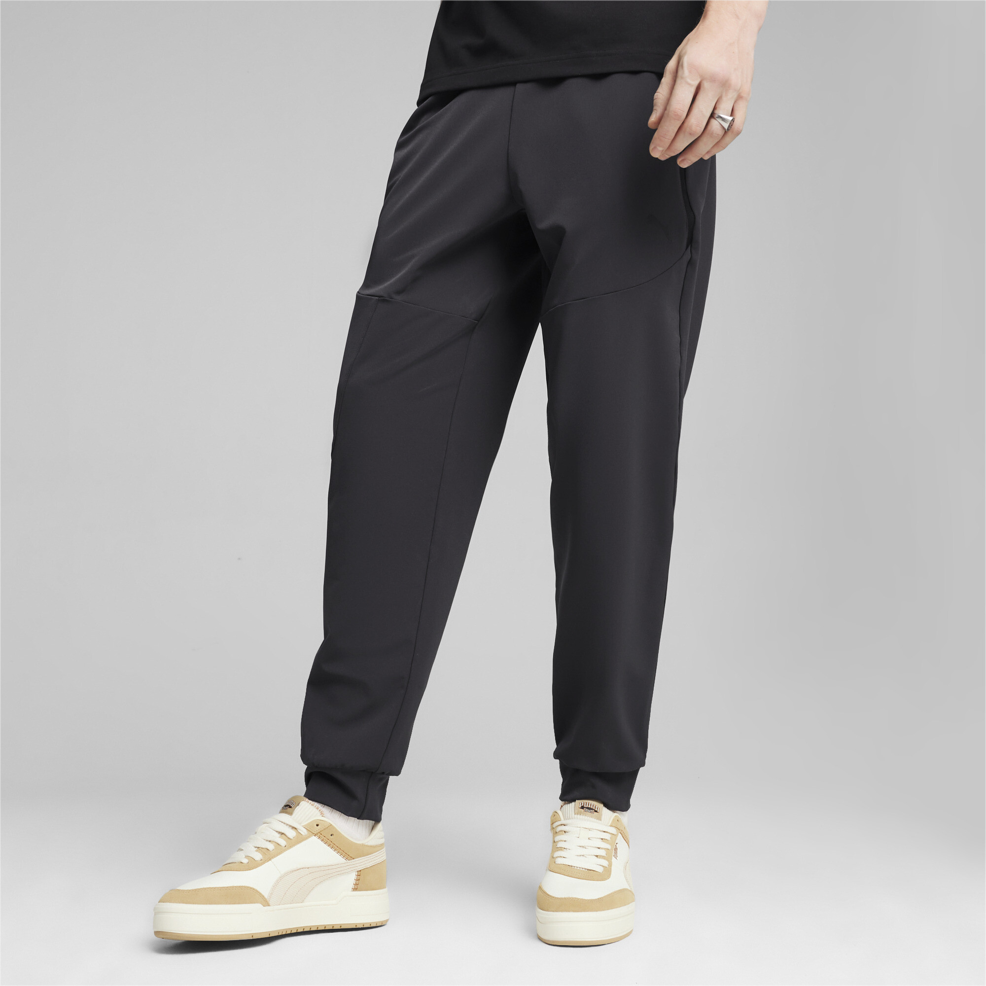 PumaTECH Jogginghose Herren | Black | Größe: L