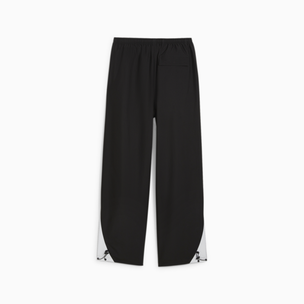 Pantalón DARE TO tipo paracaídas, PUMA Black-White, large-ARG