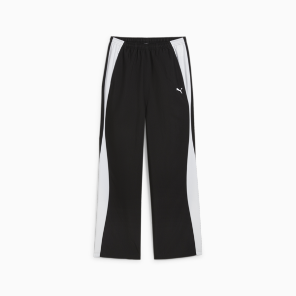Pantalón DARE TO tipo paracaídas, PUMA Black-White, large-ARG
