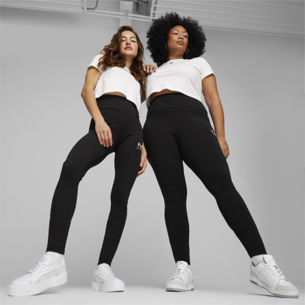 PUMA TEAM Women's Leggings, PUMA Black, large-ZAF
