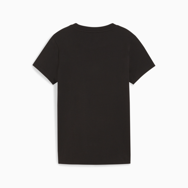 Playera para mujer CLASSICS Shiny Logo, PUMA Black, large-MEX