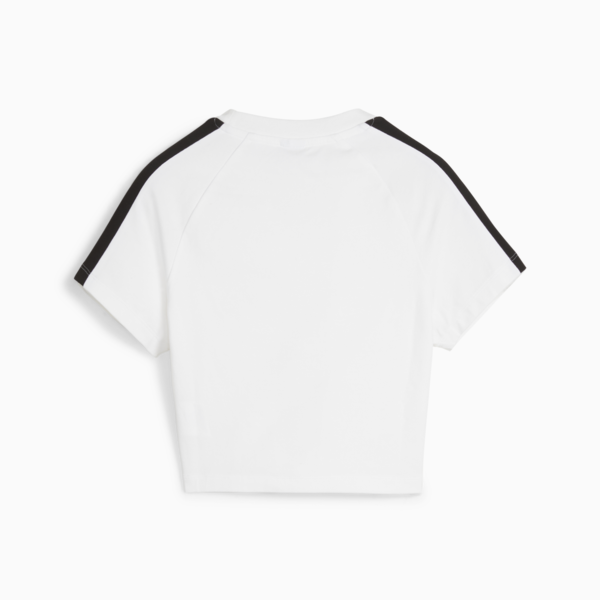 ICONIC T7 Women's Baby Tee, PUMA White, large-MEX