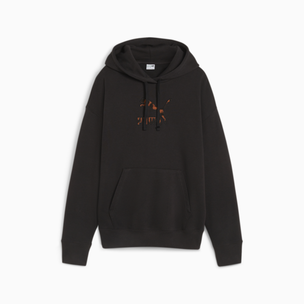 Classics Women's Kitten Hoodie, PUMA Black, large-MEX
