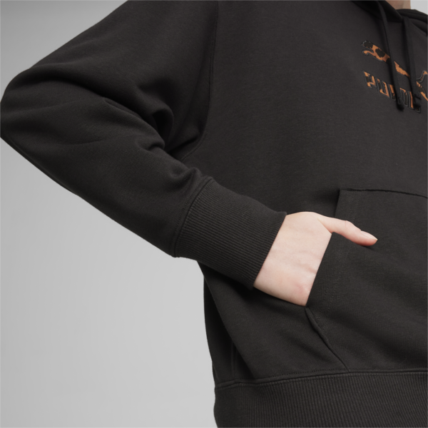 Classics Women's Kitten Hoodie, PUMA Black, large-MEX