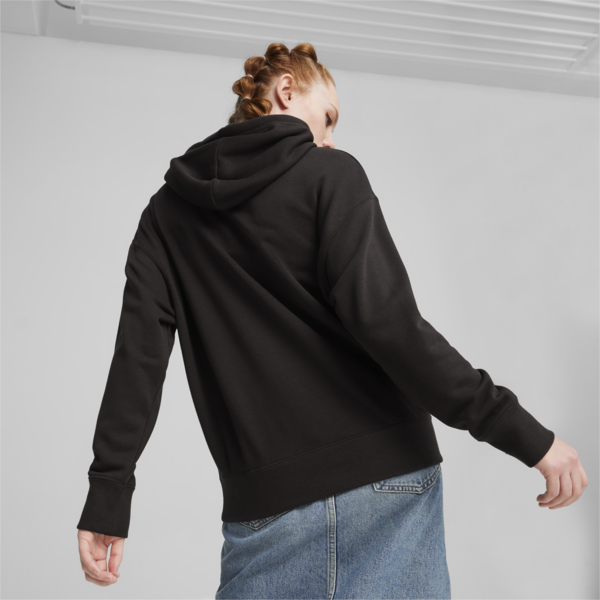 Classics Women's Kitten Hoodie, PUMA Black, large-MEX