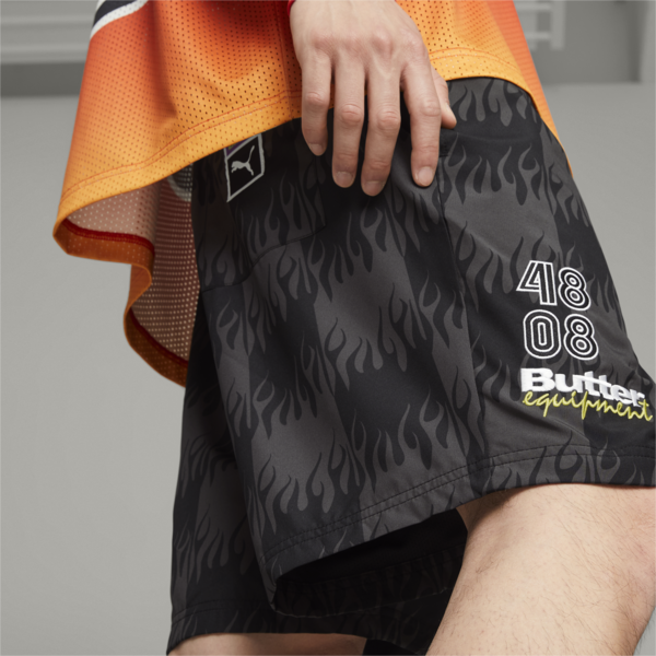 PUMA x BUTTER GOODS Men's Shorts, PUMA Black, large-ZAF