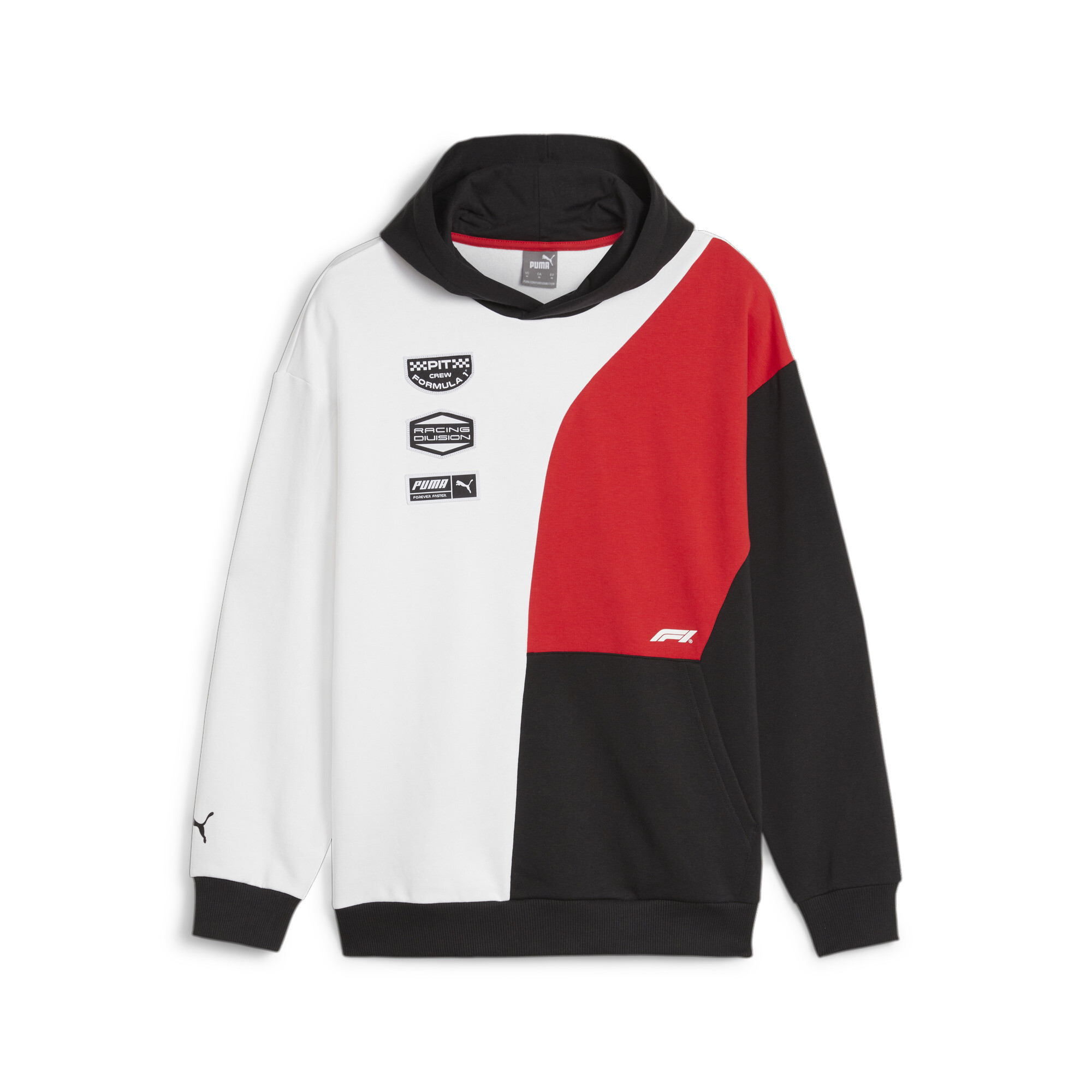 Sudadera estampada con capucha para hombre F1® Motorsport en Talla XL en Blanco | PUMA