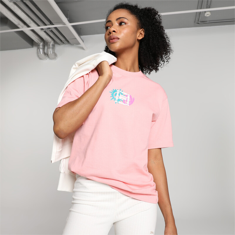 

Women's PUMA DOWNTOWN Relaxed Fit Graphic T-shirt