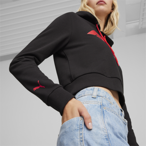 Sudadera Mujer F1 Motorsport, PUMA Black, large-MEX