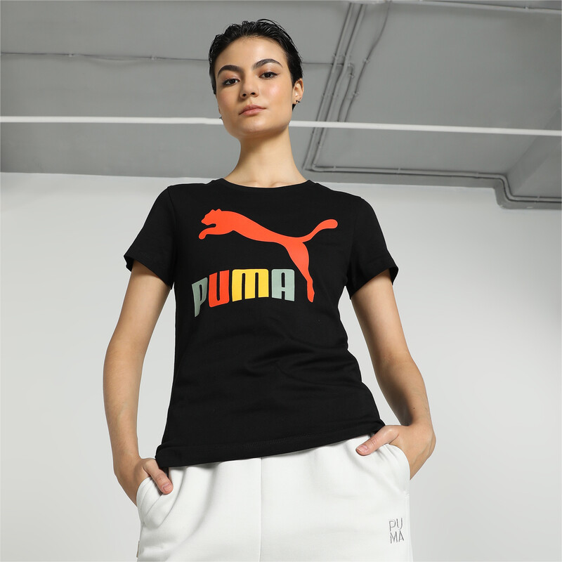 

Women's PUMA Classics Multi Color Logo T-shirt