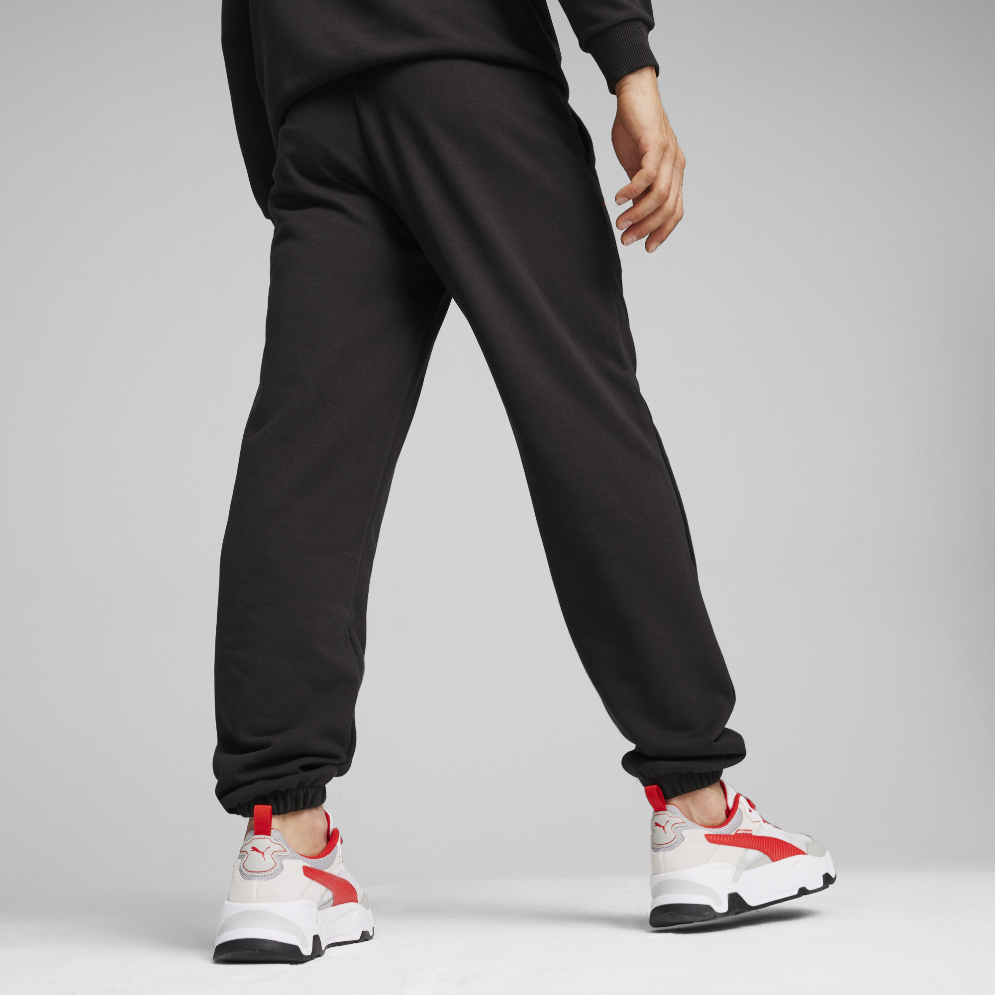 PUMA F1 ESS Motorsport sweatpant voor Heren, Zwart, Maat M thumbnail 3