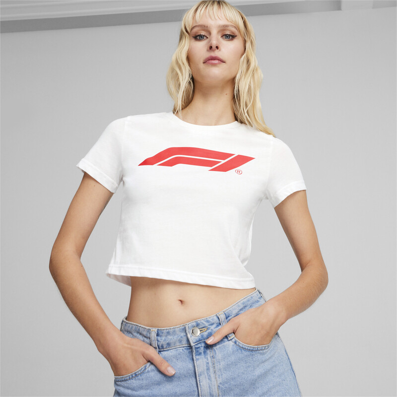 

Women's PUMA F1 Motorsport Slim Fit Crop T-shirt