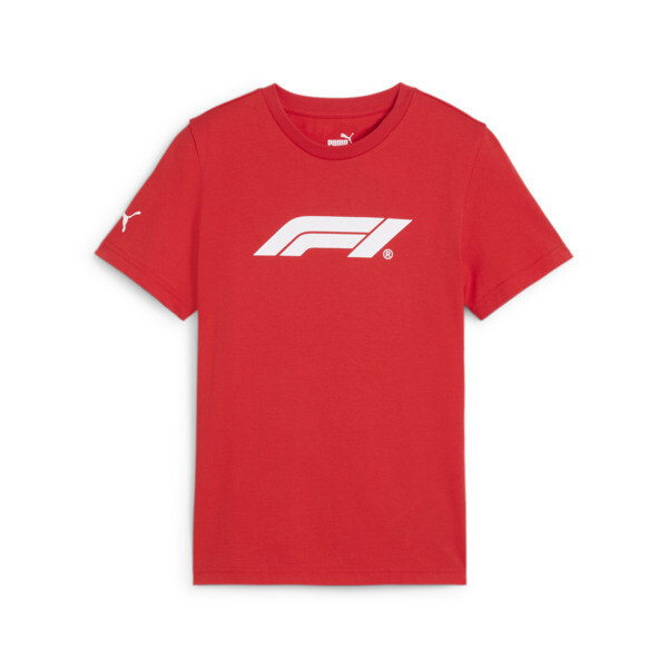 F1® ESS Youth Motorsport Tee, Pop Red, swatch-ZAF