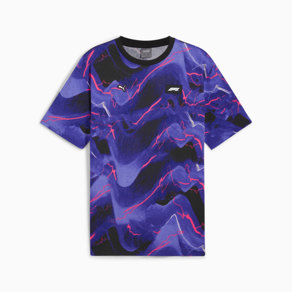 Remera F1® Neon Energy con estampado integral para hombre, PUMA Black-AOP, large-ARG