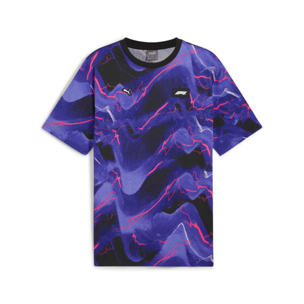 F1® Neon Energy All-Over Print Tee Men, PUMA Black-AOP, large-ZAF