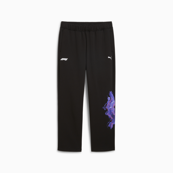 F1 Neon Energy Sweatpants Men, PUMA Black, large-MEX