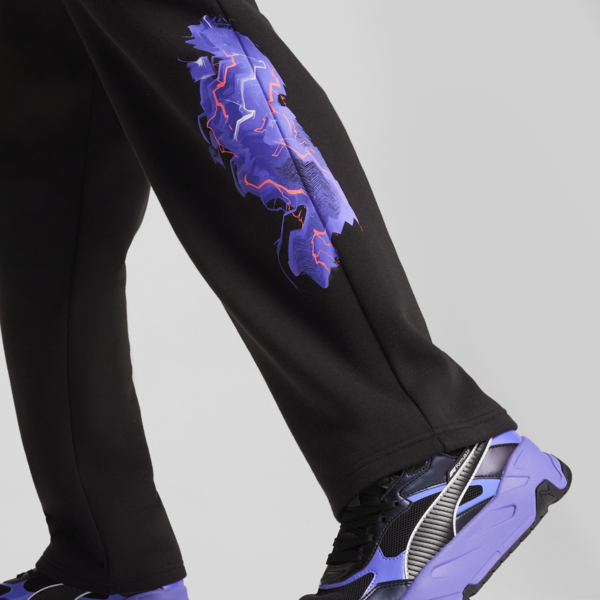 F1 Neon Energy Sweatpants Men, PUMA Black, large-MEX