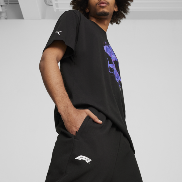 F1 Neon Energy Sweatpants Men, PUMA Black, large-MEX