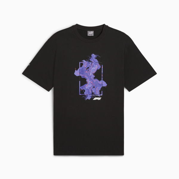 F1 Neon Energy Tee Men, PUMA Black, large-MEX