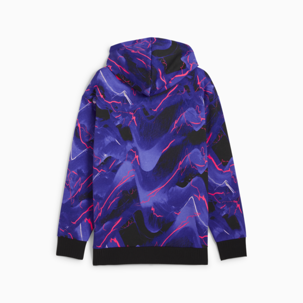 Buzo con capucha F1® Neon Energy con estampado integral para hombre, PUMA Black, large-ARG