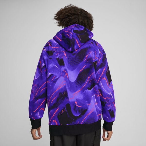 Buzo con capucha F1® Neon Energy con estampado integral para hombre, PUMA Black, large-ARG