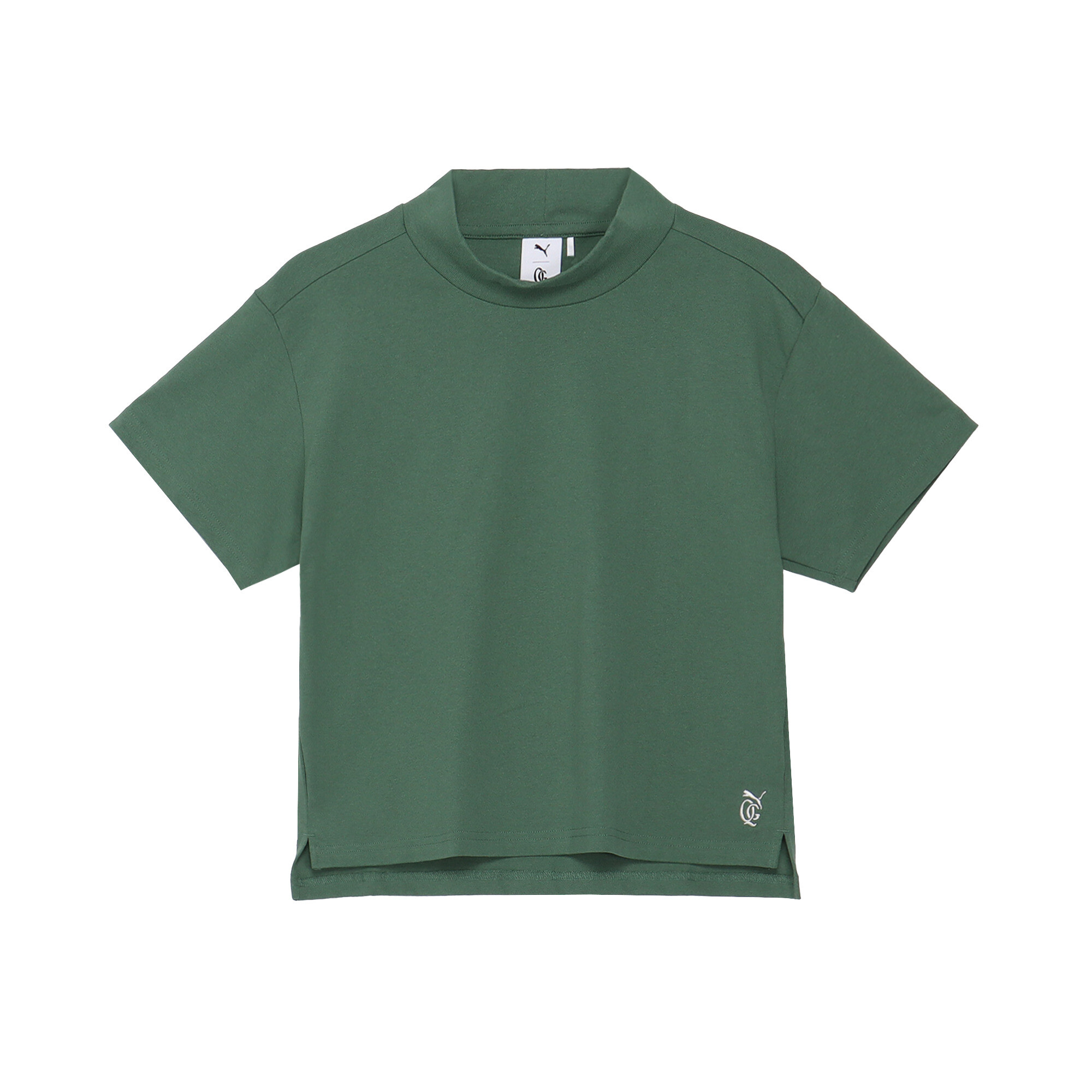 ウィメンズ ゴルフ PUMA x QGC 半袖 モックネックシャツ