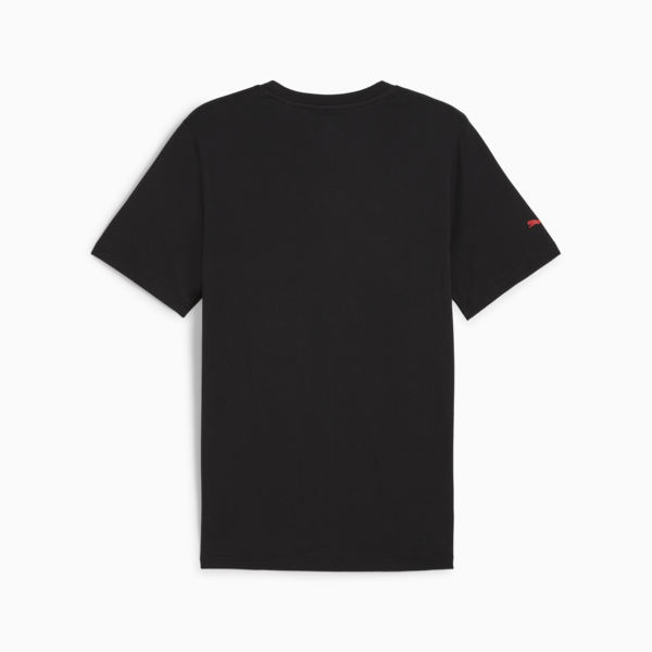 F1® Essentials Men's Motorsport Logo Tee, PUMA Black, large-ZAF