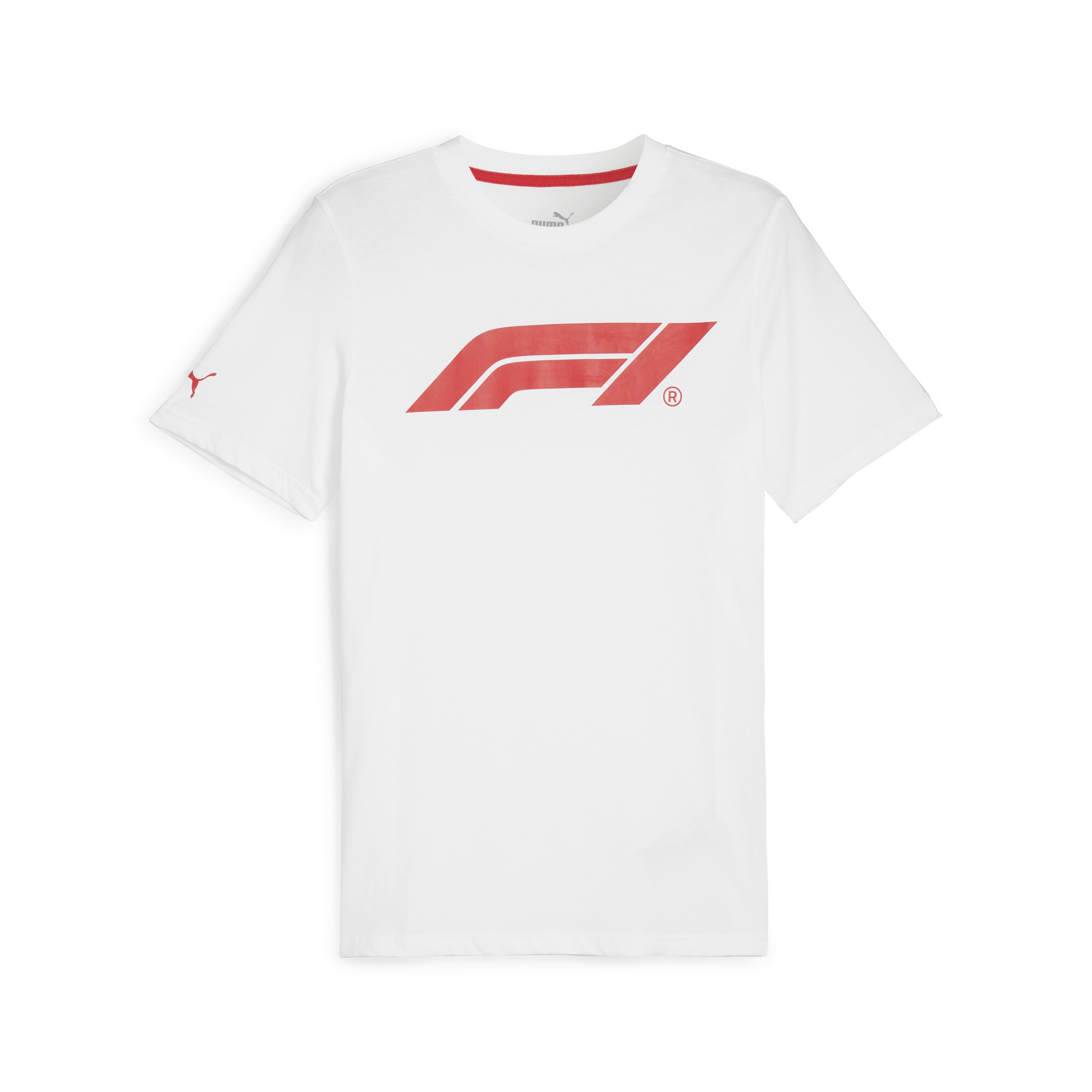 Men's Puma F1® ESS's Motorsport Logo T-Shirt, White, Size S, Clothing