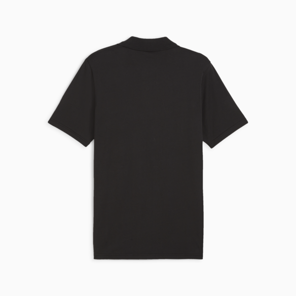 F1 ESS Logo Men's Motorsport Polo, PUMA Black, large-MEX