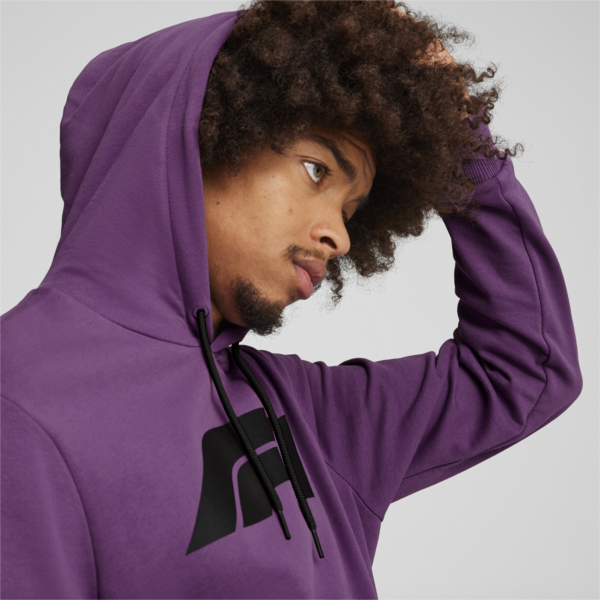Buzo con capucha F1® Essentials Logo para hombre, Crushed Berry, large-ARG