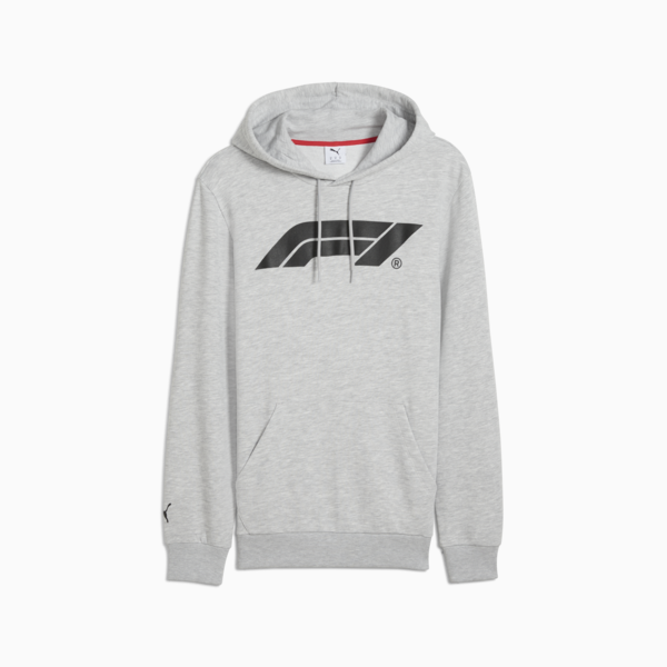 Buzo con capucha F1® ESS Logo para hombre, Light Gray Heather, large-ARG