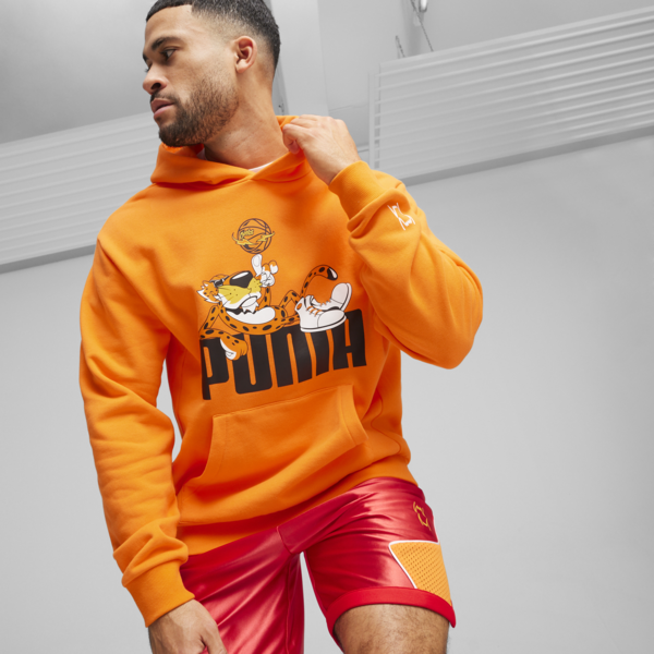 PUMA HOOPS x CHEETOS Hoodie, Rickie Orange, large-ZAF