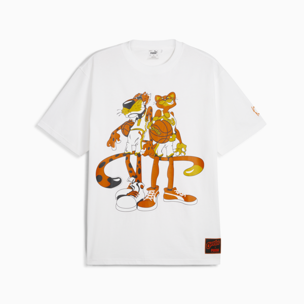 Remera PUMA HOOPS x CHEETOS, PUMA White, large-ARG