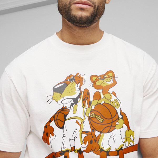 Remera PUMA HOOPS x CHEETOS, PUMA White, large-ARG