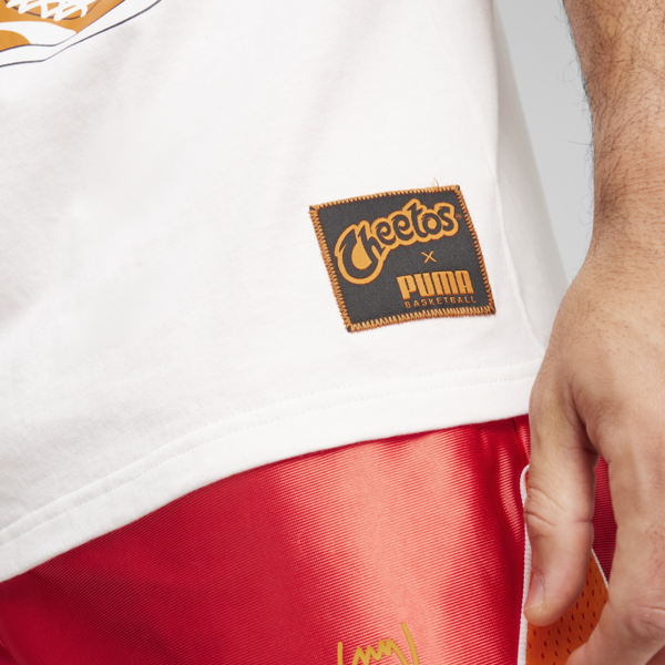 Remera PUMA HOOPS x CHEETOS, PUMA White, large-ARG